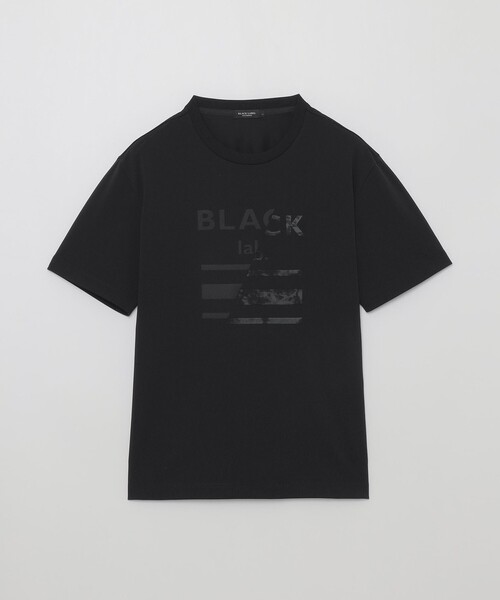 BLACK LABEL CRESTBRIDGE（ブラックレーベル・クレストブリッジ）の「【BLACK lab.】マーブルロゴグラフィックTシャツ（Tシャツ/カットソー・メンズ・ピンク系その他3/ブラック/オフホワイト・L/M/XL）」の11枚目の写真