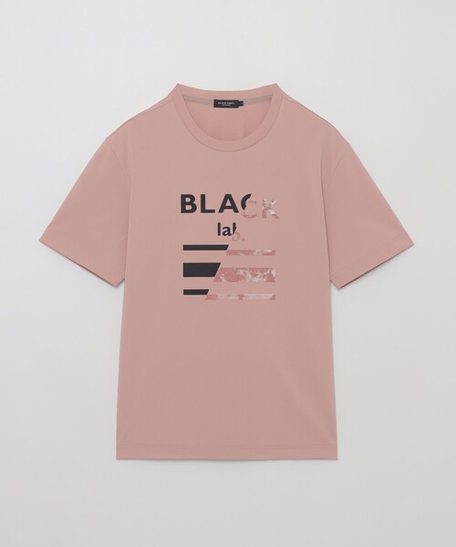BLACK LABEL CRESTBRIDGE（ブラックレーベル・クレストブリッジ）の「【BLACK lab.】マーブルロゴグラフィックTシャツ（Tシャツ/カットソー・メンズ・ピンク系その他3/ブラック/オフホワイト・L/M/XL）」の15枚目の写真