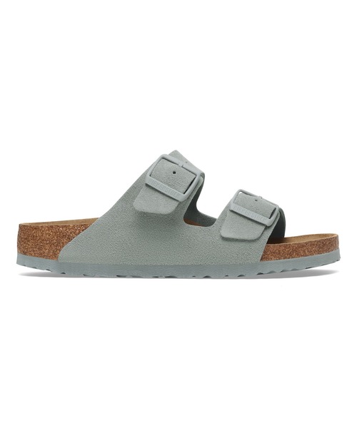 BIRKENSTOCK(ビルケンシュトック)の「【公式】ビルケンシュトック Arizona/アリゾナ スエードレザー(サンダル・メンズ・セージグリーン・27cm【レギュラー幅】/26.5cm【レギュラー幅】/26cm【レギュラー幅】/25cm【レギュラー幅】/28.5cm【レギュラー幅】/28cm【レギュラー幅】/23cm【ナロー幅】)」の2枚目の写真