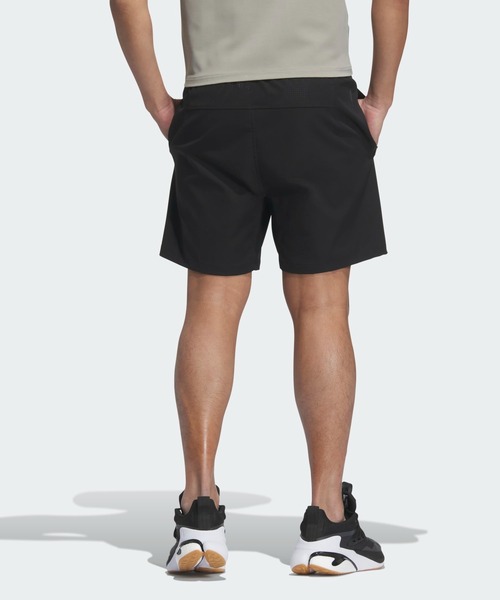 adidas(アディダス)の「プレミアム アクティブ レギュラーフィット ストレッチ ウーブンショーツ / ハーフパンツ / アディダス adidas(その他パンツ・メンズ・ブラック/ダークブルー・X-LARGE/SMALL/MEDIUM/LARGE/3XL/XX-LARGE)」の3枚目の写真