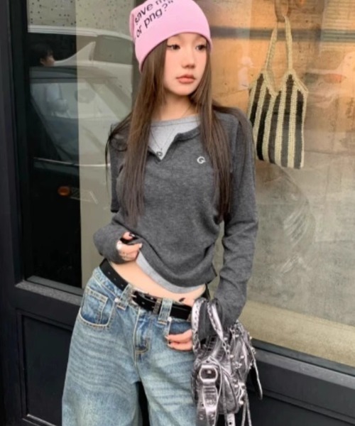 REBALANCE(リバランス)の「レディース ロンT(Tシャツ/カットソー・レディース・A/B・LARGE/SMALL/MEDIUM)」の3枚目の写真