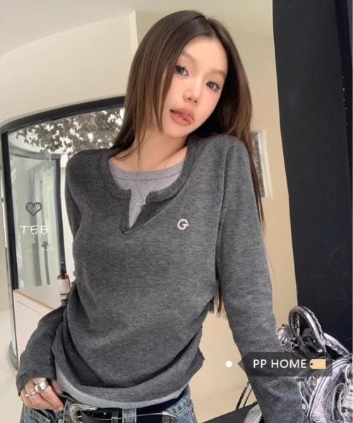 REBALANCE(リバランス)の「レディース ロンT(Tシャツ/カットソー・レディース・A/B・LARGE/SMALL/MEDIUM)」の6枚目の写真