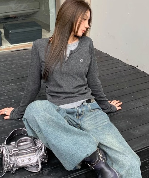 REBALANCE(リバランス)の「レディース ロンT(Tシャツ/カットソー・レディース・A/B・LARGE/SMALL/MEDIUM)」の7枚目の写真
