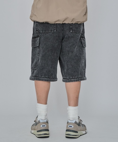 WEGO（ウィゴー）の「WEGO/2WAYマルチデニムカーゴパンツ（デニムパンツ・メンズ・ブラック系3/スカイブルー・LARGE/MEDIUM）」の18枚目の写真