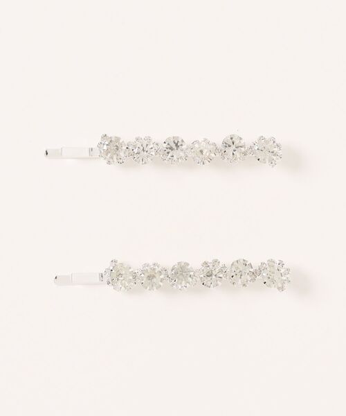 Port / ポート 】 2個セット 韓国風 ビジュー ヘアピン
