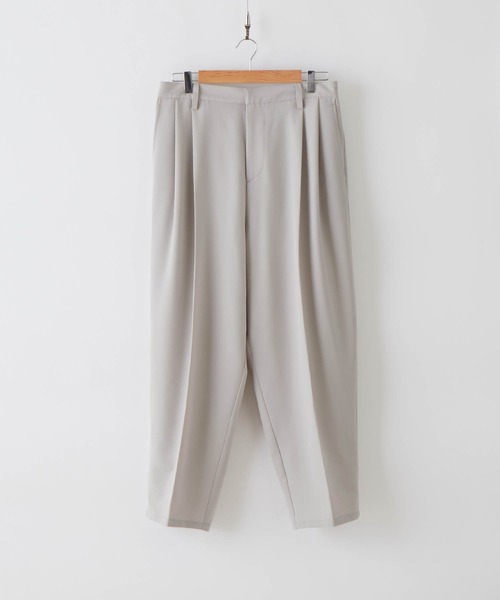 CLEL(クレイル)の「スラックス(スラックス・メンズ・チャコールグレー・M)」の4枚目の写真