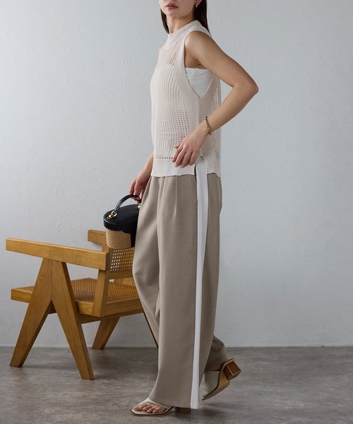 セール】フィッシュネット ノースリーブトップス（ベスト）｜r