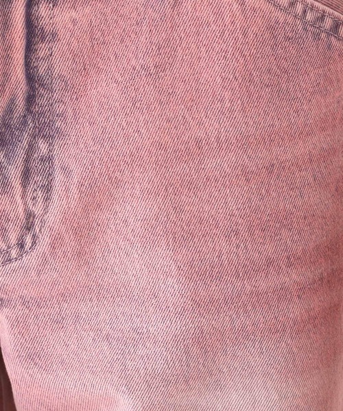 HARE（ハレ）の「デニムワイドフレアパンツ(HARE)（デニムパンツ・メンズ・グレー/ブラック/ピンク/グリーン/ブルー/レッド/グレー系その他・MEDIUM/SMALL/LARGE）」の8枚目の写真
