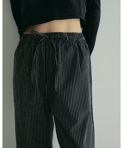 anuke(アンヌーク)の「anuke Stripe Pajamas Pants 62510701(その他パンツ・レディース・ブラウン/ブラック・38/36)」の7枚目の写真