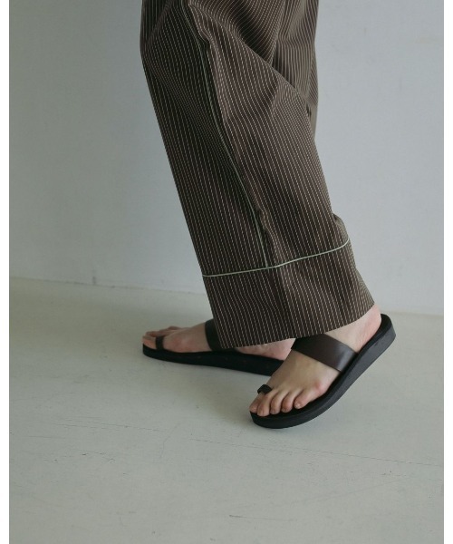 anuke(アンヌーク)の「anuke Stripe Pajamas Pants 62510701(その他パンツ・レディース・ブラウン/ブラック・38/36)」の17枚目の写真