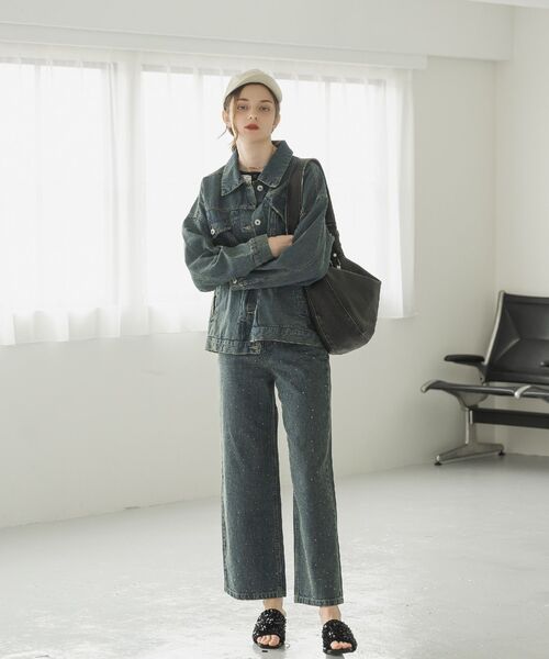 RETRO GIRL（レトロガール）の「ビンテージライクショルダー（ショルダーバッグ・レディース・ブラウン/ブラック・ONE SIZE）」の7枚目の写真