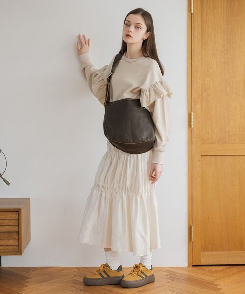 RETRO GIRL（レトロガール）の「ビンテージライクショルダー（ショルダーバッグ・レディース・ブラウン/ブラック・ONE SIZE）」の22枚目の写真