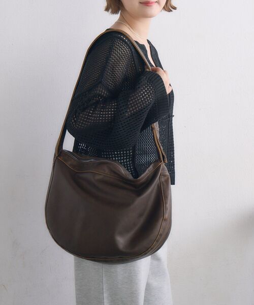 RETRO GIRL（レトロガール）の「ビンテージライクショルダー（ショルダーバッグ・レディース・ブラウン/ブラック・ONE SIZE）」の21枚目の写真