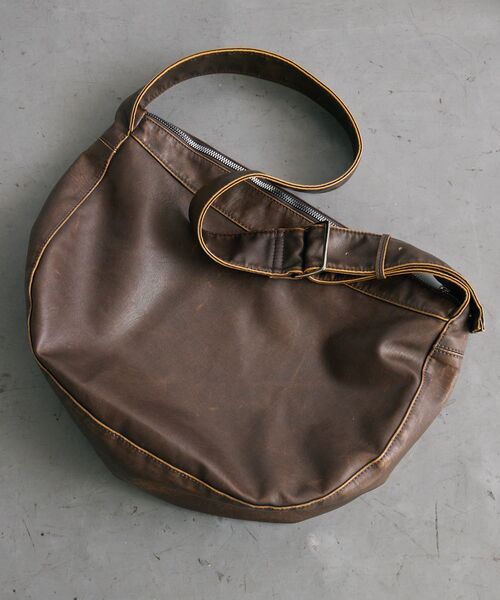 RETRO GIRL（レトロガール）の「ビンテージライクショルダー（ショルダーバッグ・レディース・ブラウン/ブラック・ONE SIZE）」の12枚目の写真