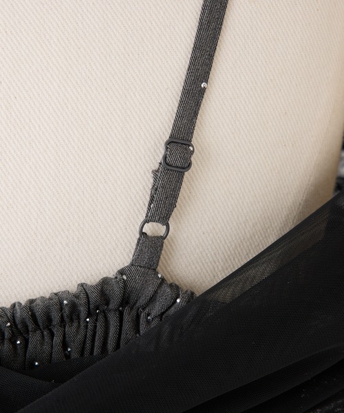 NICE CLAUP【Black collection】リボンロンパース one after another NICE CLAUP｜【Black collection】リボン