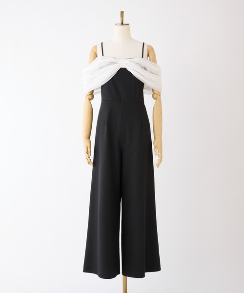 セール】【Black collection】リボンロンパース（つなぎ