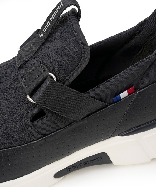 le coq sportif（ルコックスポルティフ）の「LCS ロワール スリッポン レース SI(さっと履ける/軽量/消臭)（スニーカー・レディース・ネイビー系2/ブラック×ホワイト/グレー×ホワイト・23.5cm/24.5cm/23.0cm/24.0cm/25.0cm/22.5cm）」の20枚目の写真