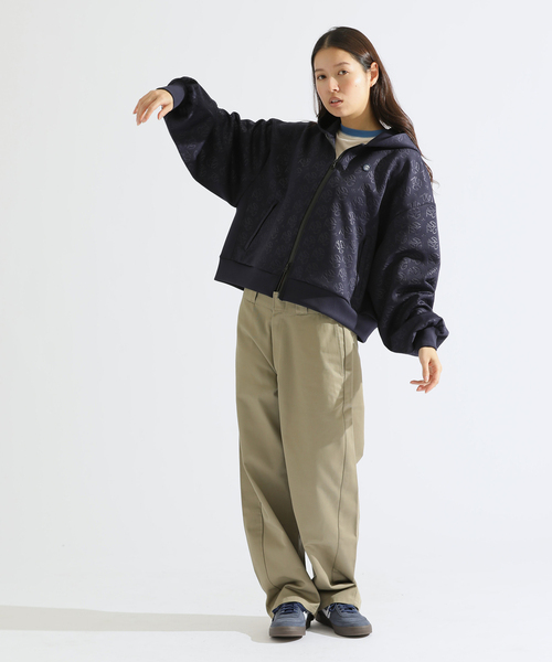 PARIS SAINT-GERMAIN(パリサンジェルマン)の「【Paris Saint-Germain / パリ・サン=ジェルマン】 MONOGRAM PARKA(パーカー・レディース・アイボリー/ネイビー・FREE)」の8枚目の写真