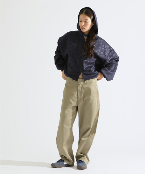 PARIS SAINT-GERMAIN(パリサンジェルマン)の「【Paris Saint-Germain / パリ・サン=ジェルマン】 MONOGRAM PARKA(パーカー・レディース・アイボリー/ネイビー・FREE)」の10枚目の写真