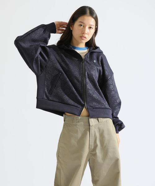 PARIS SAINT-GERMAIN(パリサンジェルマン)の「【Paris Saint-Germain / パリ・サン=ジェルマン】 MONOGRAM PARKA(パーカー・レディース・アイボリー/ネイビー・FREE)」の13枚目の写真