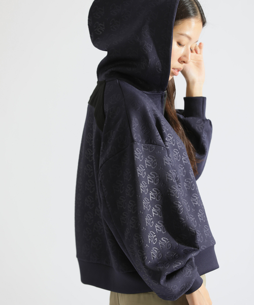 PARIS SAINT-GERMAIN(パリサンジェルマン)の「【Paris Saint-Germain / パリ・サン=ジェルマン】 MONOGRAM PARKA(パーカー・レディース・アイボリー/ネイビー・FREE)」の16枚目の写真
