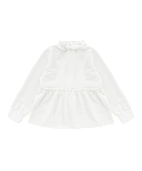 SLAP SLIP（スラップスリップ）の「フルジップフリル襟ラッシュガード(90~130cm)（ラッシュガード・キッズ・ホワイト/ピンク・90cm/100cm/110cm/120cm/130cm）」の18枚目の写真