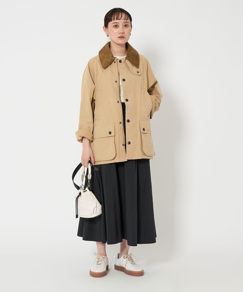 名品♡大人気BARBOUR バブアーBEDAL カーキカバーオール