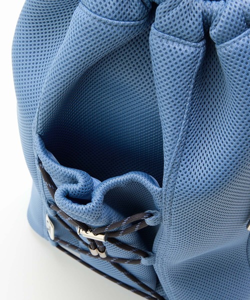 CONTROL FREAK / CTFK（コントロールフリーク）の「CONTROL FREAK / CTFK（コントロールフリーク）メッシュレースアップワンショルダーバッグ（バックパック/リュック・レディース・ブラック/ブルー/ホワイト/レッド/グリーン/ピンク・FREE）」の15枚目の写真