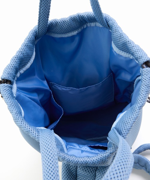 CONTROL FREAK / CTFK（コントロールフリーク）の「CONTROL FREAK / CTFK（コントロールフリーク）メッシュレースアップワンショルダーバッグ（バックパック/リュック・レディース・ブラック/ブルー/ホワイト/レッド/グリーン/ピンク・FREE）」の18枚目の写真