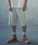 ADAM PATEK�i�A�_���p�e�b�N�j�́uADAMPATEK/uneven dyeing short pants/�������߃v�����g���C�h�V���[�g�p���c(AP2518004)�i���̑��p���c�j�v�b�z���C�g