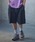 ADAM PATEK�i�A�_���p�e�b�N�j�́uADAMPATEK/uneven dyeing short pants/�������߃v�����g���C�h�V���[�g�p���c(AP2518004)�i���̑��p���c�j�v�b�u���b�N