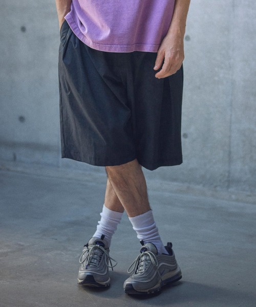 ADAM PATEK(アダムパテック)の「ADAMPATEK/uneven dyeing short pants/ムラ染めプリントワイドショートパンツ(AP2518004)(その他パンツ・レディース・ブラック/ホワイト/グレー・2/1)」の15枚目の写真