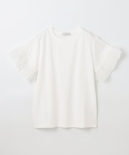 ANY(エニィ)の「ソロナチュールスリーブプルオーバー(Tシャツ/カットソー・レディース・ブラック系/ホワイト系・F)」の12枚目の写真