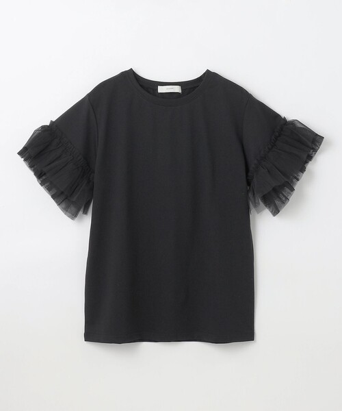 ANY(エニィ)の「ソロナチュールスリーブプルオーバー(Tシャツ/カットソー・レディース・ブラック系/ホワイト系・F)」の13枚目の写真