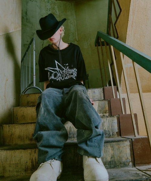 FR(13)NDS（フレンズ）の「FR(13)NDS /フレンズ/Graphic Knit TEE（ニット/セーター・メンズ・カーキ/ブラック・F）」の5枚目の写真