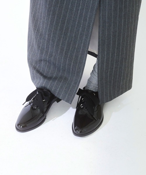 TEMPERATE（テンパレイト）の「TEMPERATE / テンパレイト OWEN（レインシューズ・レディース・グレー/ブラック・36/37/38/39/40）」の2枚目の写真