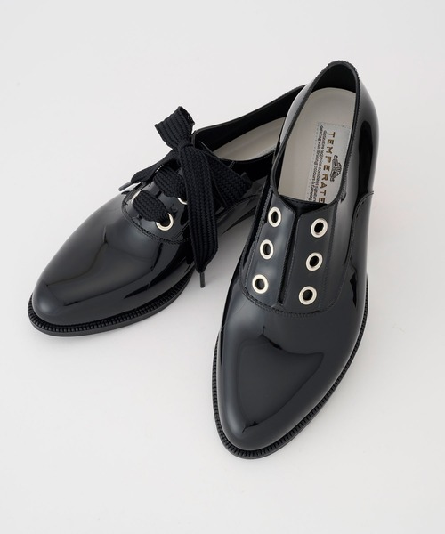 TEMPERATE（テンパレイト）の「TEMPERATE / テンパレイト OWEN（レインシューズ・レディース・グレー/ブラック・36/37/38/39/40）」の6枚目の写真