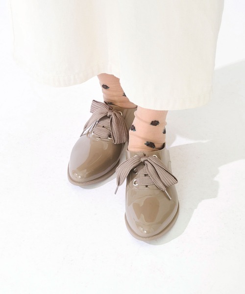 TEMPERATE（テンパレイト）の「TEMPERATE / テンパレイト OWEN（レインシューズ・レディース・グレー/ブラック・36/37/38/39/40）」の17枚目の写真