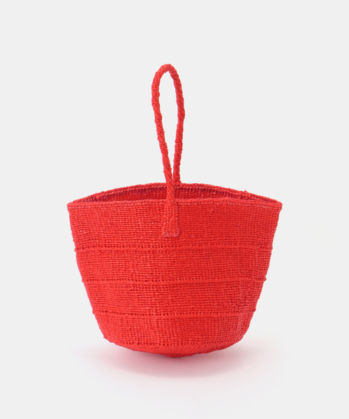 B.C STOCK(ベーセーストック)の「AFRICAN SQUARE/アフリカンスクエア プラサイザルバッグ ワンハンドル(トートバッグ・レディース・レッド/ラベンダー/その他2・FREE)」の2枚目の写真