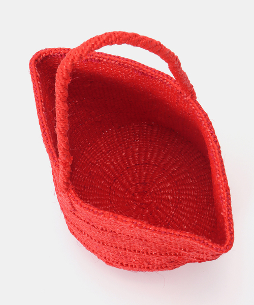 B.C STOCK(ベーセーストック)の「AFRICAN SQUARE/アフリカンスクエア プラサイザルバッグ ワンハンドル(トートバッグ・レディース・レッド/ラベンダー/その他2・FREE)」の7枚目の写真