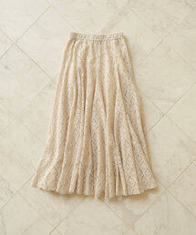 BEARDSLEY ペイズリーレーススカート BEARDSLEY｜レースパッチワークスカート | Rakuten Fashion