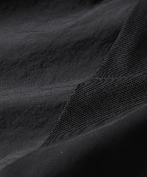 NANO universe(ナノユニバース)の「布帛コンビギャザー切替カットトップス(Tシャツ/カットソー・レディース・ブルー/ブラック/ホワイト・FREE)」の7枚目の写真