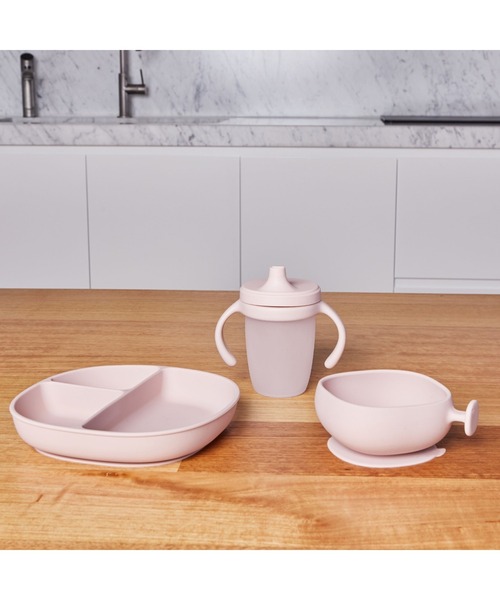 b.box(ビーボックス)の「b.box/ Silicone Bowl+Lid シリコンボウル+リッド(蓋・吸盤付きボウル)(マグ/哺乳瓶/お食事グッズ・キッズ・ベージュ/グレイッシュブルー/セージグリーン/ベビーピンク・ONESIZE)」の11枚目の写真