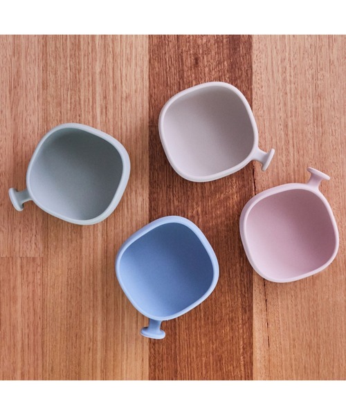 b.box(ビーボックス)の「b.box/ Silicone Bowl+Lid シリコンボウル+リッド(蓋・吸盤付きボウル)(マグ/哺乳瓶/お食事グッズ・キッズ・ベージュ/グレイッシュブルー/セージグリーン/ベビーピンク・ONESIZE)」の10枚目の写真