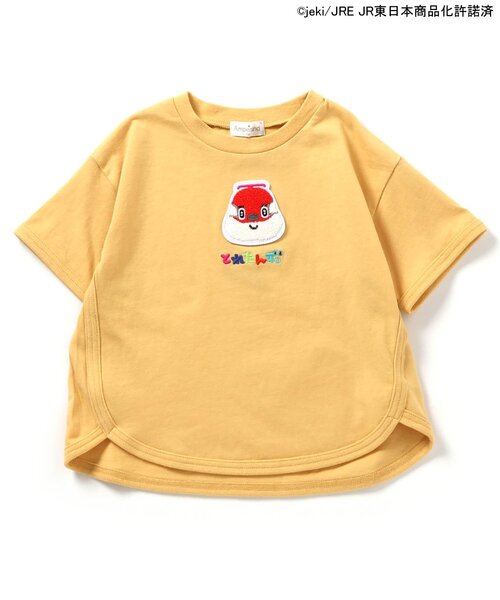 Ampersand（アンパサンド）の「【とれたんず】ゆったり半袖半袖Tシャツ（Tシャツ/カットソー・キッズ・ブルー/イエロー/チャコール・90/100/110/120/80/130）」の10枚目の写真