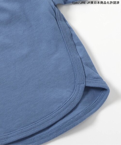 Ampersand（アンパサンド）の「【とれたんず】ゆったり半袖半袖Tシャツ（Tシャツ/カットソー・キッズ・ブルー/イエロー/チャコール・90/100/110/120/80/130）」の15枚目の写真