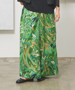 セール】アイレットハイビスカス ストレートパンツ（その他パンツ