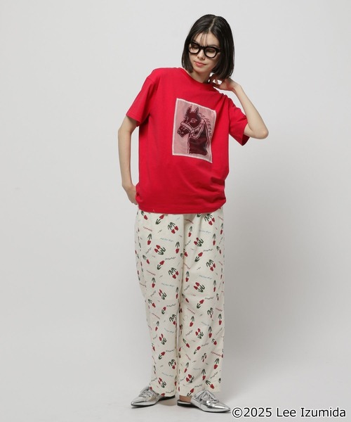 niko and...(ニコアンド)の「【IZUMIDA LEE(イズミダ リー)】コラボ アソートグラフィックTシャツ(Tシャツ/カットソー・レディース・レッド/チャコール/オフホワイト/ナチュラル・MEDIUM/LARGE)」の11枚目の写真