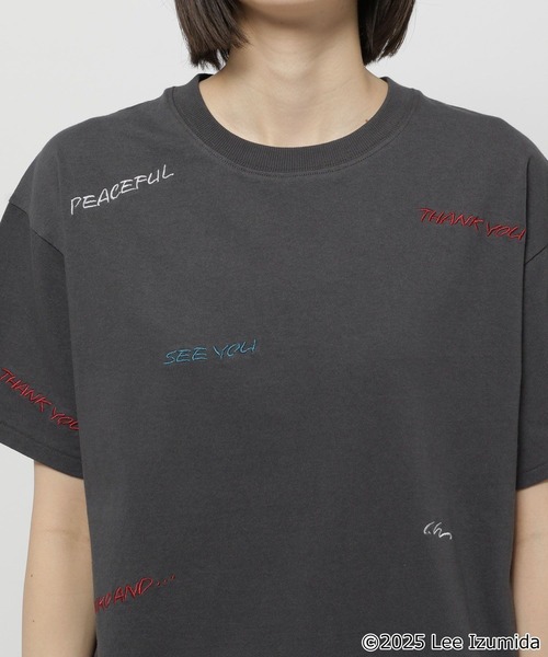 niko and...(ニコアンド)の「【IZUMIDA LEE(イズミダ リー)】コラボ アソートグラフィックTシャツ(Tシャツ/カットソー・レディース・レッド/チャコール/オフホワイト/ナチュラル・MEDIUM/LARGE)」の20枚目の写真