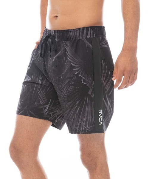 新品　25年春夏 RVCAルーカ　水陸両用ボードショーツ　黒　XL RVCA メンズ PERRY MIX BS ボードショーツ 【2025年春夏モデル